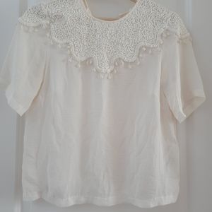 Off white blouse